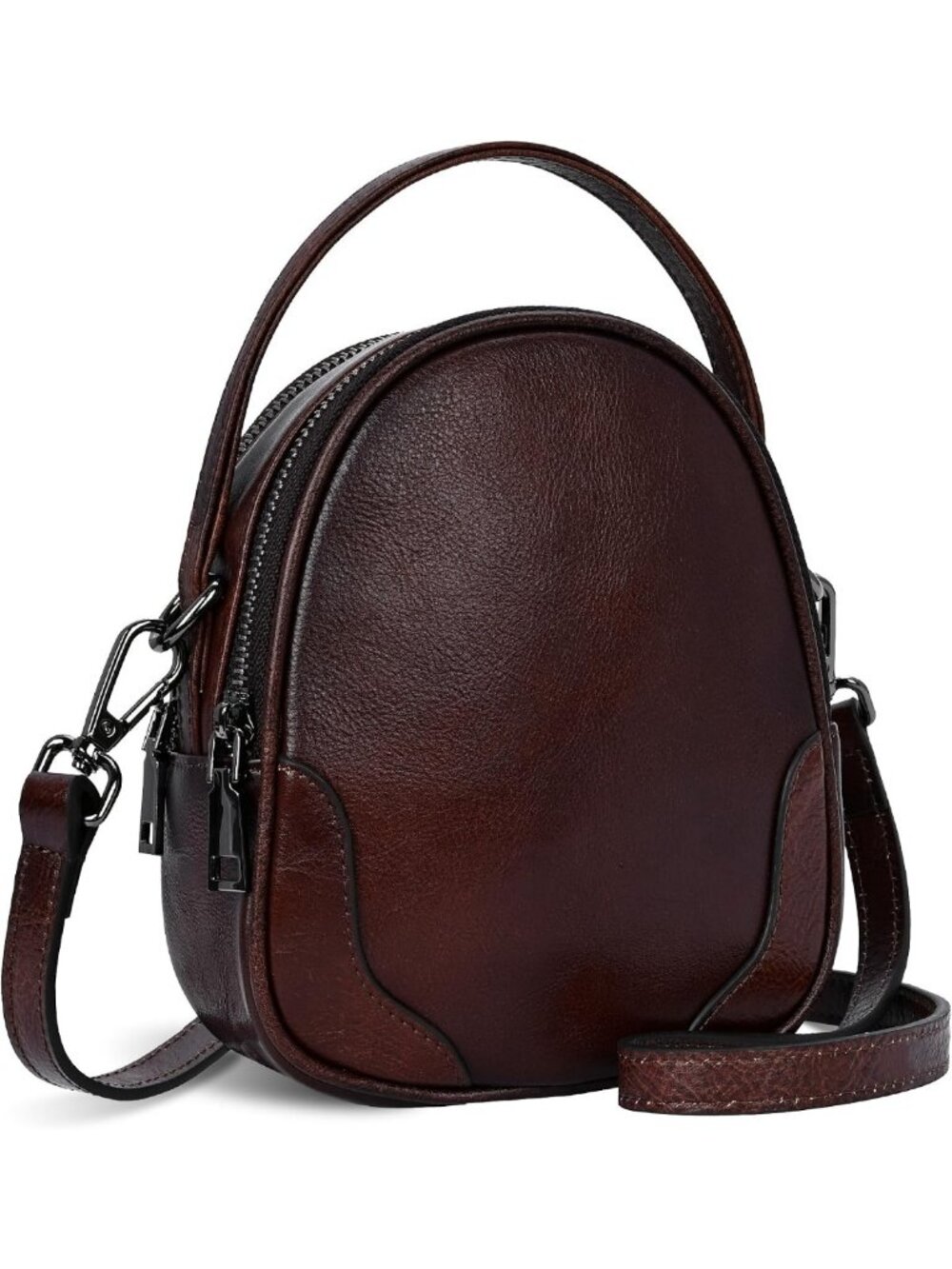 Chic Small Leather Crossbody Bag for Women - Stylish Shoulder Purse & Phone